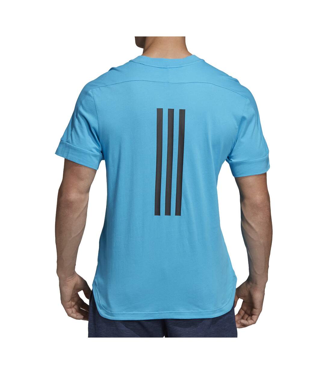 T-shirt Bleu Homme Adidas ID FAT3S