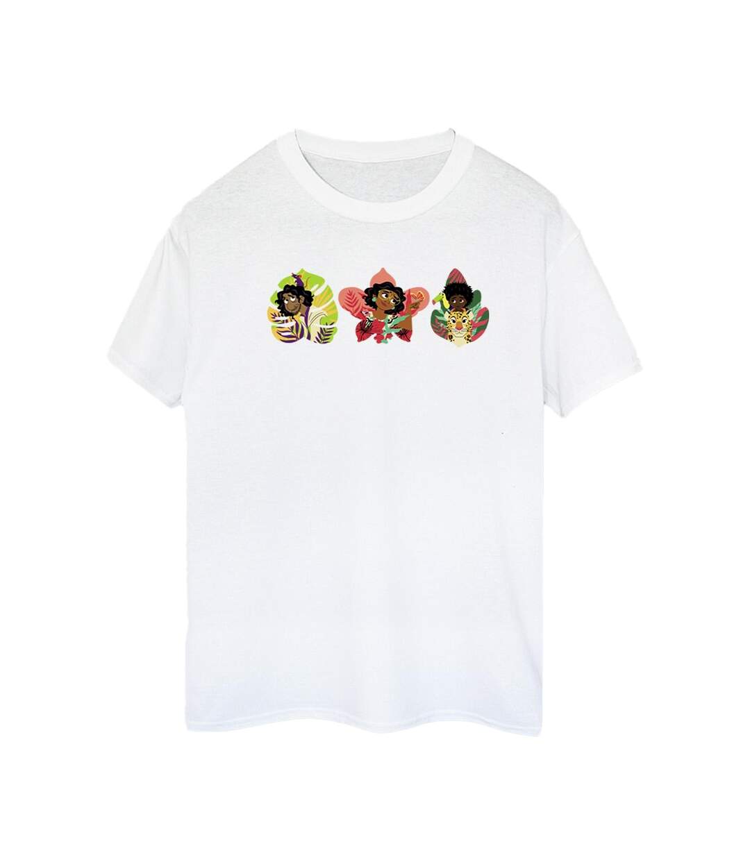 Disney - T-shirt ENCANTO FAMILY LINE - Femme (Blanc) - UTBI22485-1