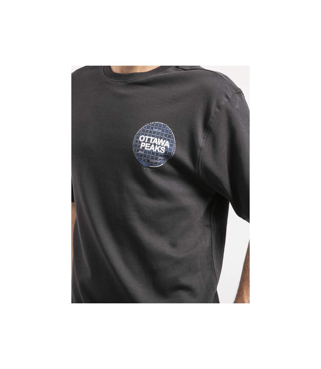T-shirt manches courtes pur coton oversize JONGAME-3