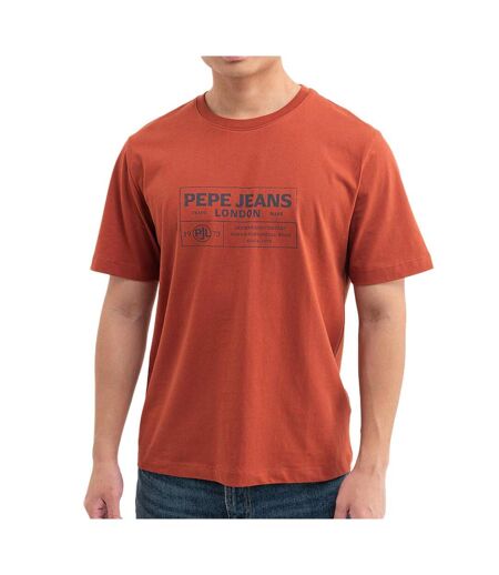 T-Shirt rouge homme pepe jeans tharky