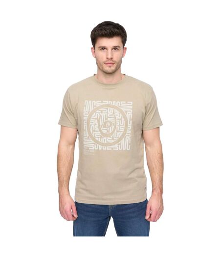 Mens Pixalate T-shirt Light Sage Duck And Cover