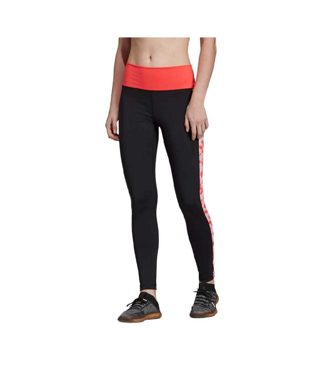 Legging noir/rose femme Adidas BT HR L ITER M - XXS-1