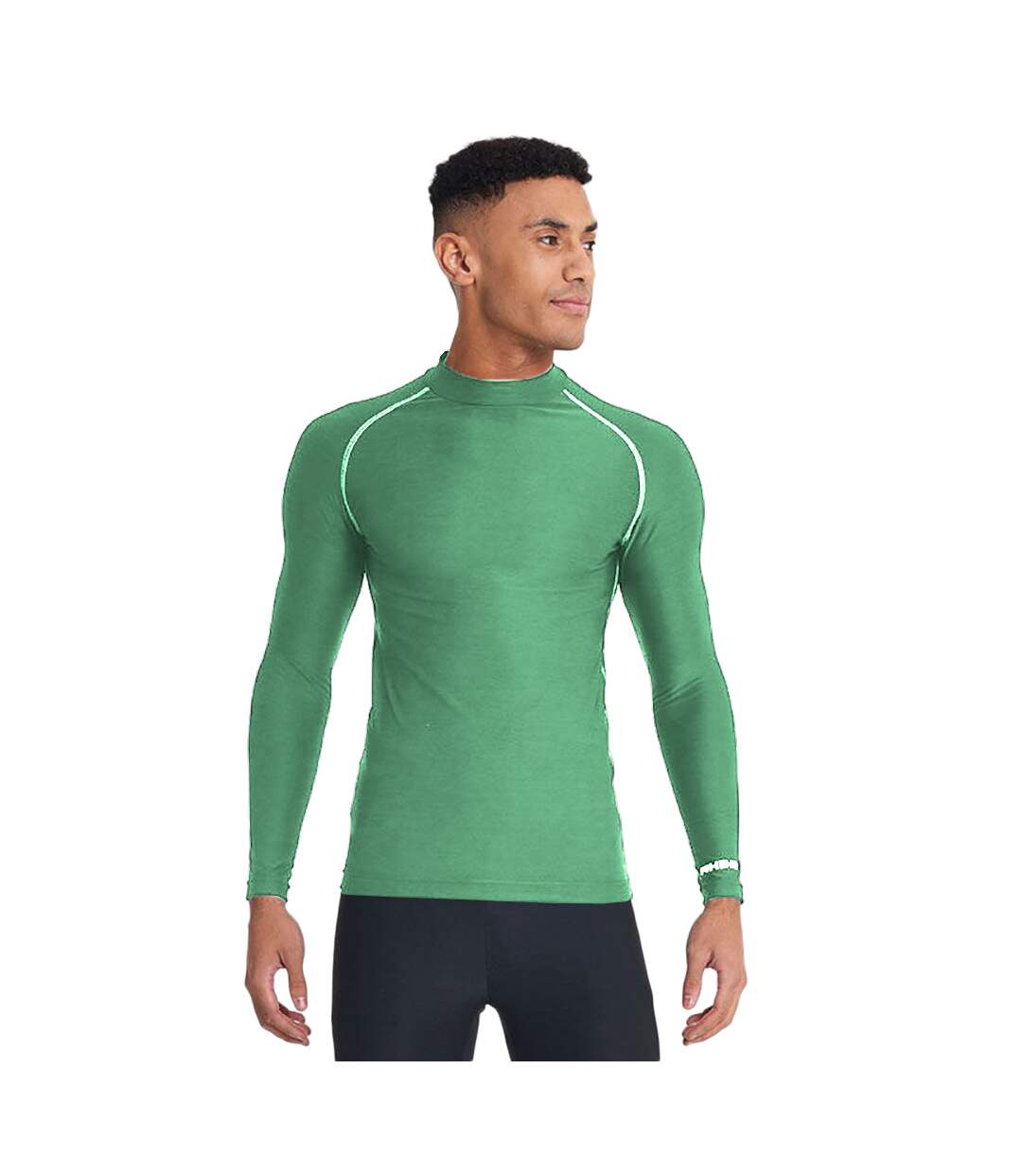 Rhino - T-shirt base layer à manches longues - Homme (Vert) - UTRW1276