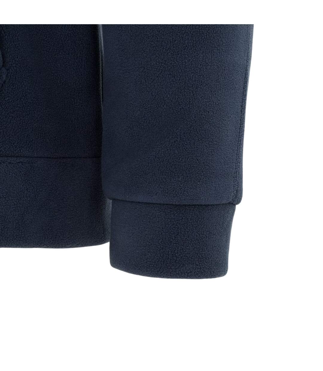Mens Fleece Jacket Navy Firetrap-4