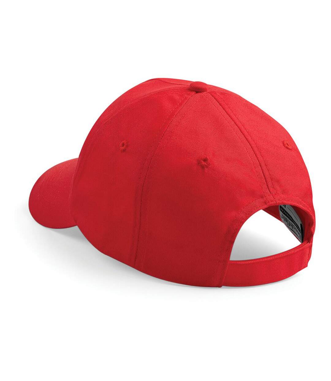 Casquette de baseball 100% coton enfant unisexe rouge vif Beechfield-2