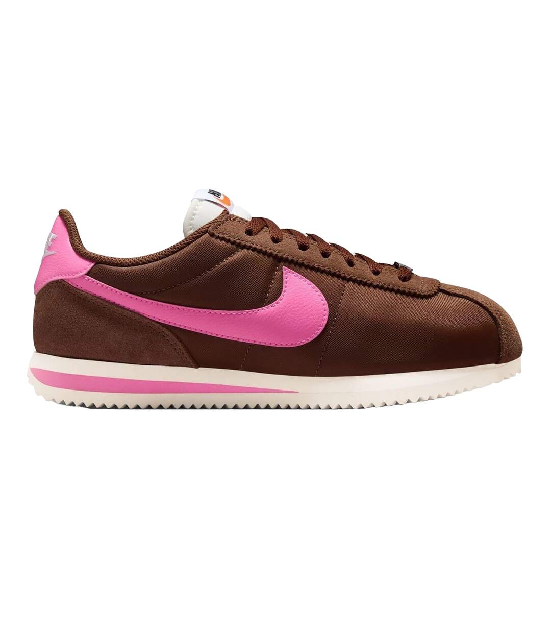 Baskets Cortez Femme Marron Rose Nike-1