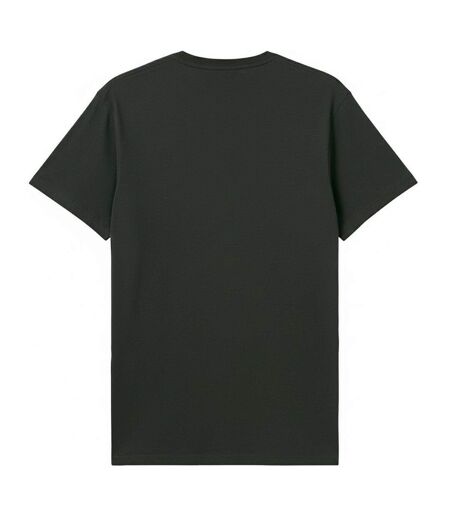 Unisex Adult Cbgb Two Tone Logo T-shirt Charcoal Amplified