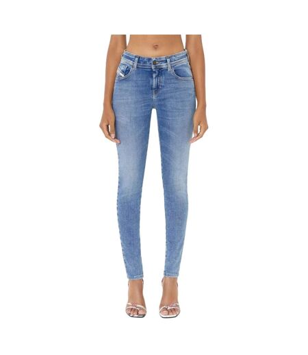 Jean slim bleu femme diesel slandy a04108 - 26
