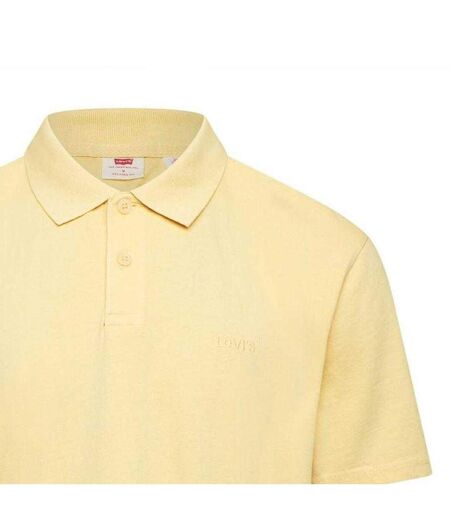 Mens Authentic Polo Shirt Yellow Levis