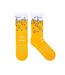 X1 paires de chaussettes jaune bv sport trail biere-2