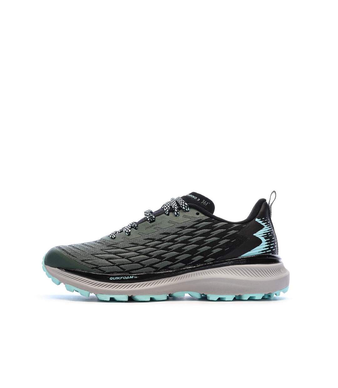 Chaussures de trail kaki femme 361° taroko 3-1