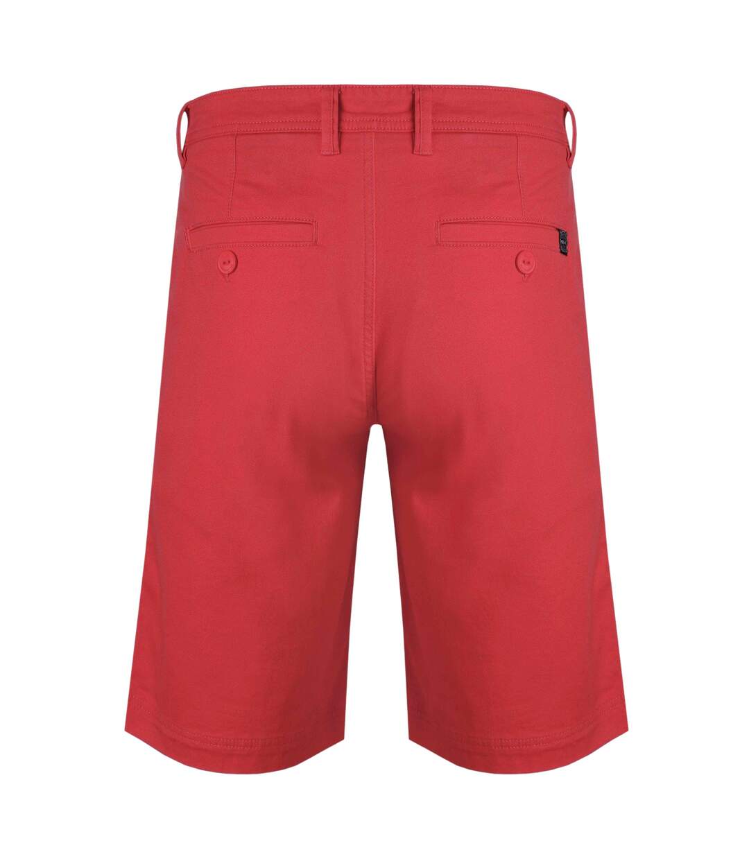 Mens rayburn flat fronted shorts radical red Weird Fish-2