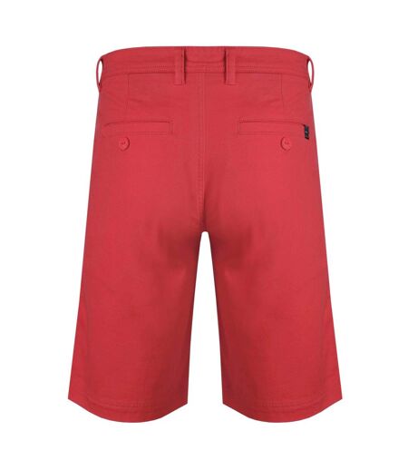 Mens rayburn flat fronted shorts radical red Weird Fish