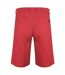 Mens rayburn flat fronted shorts radical red Weird Fish-2