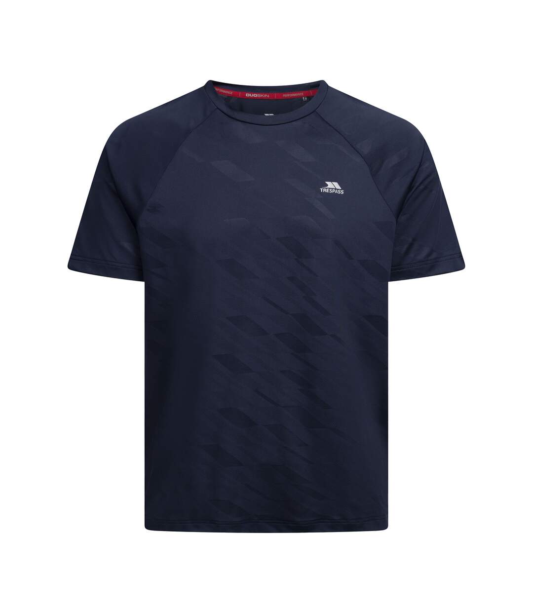 Mens Trillon Short-sleeved Jersey Navy Trespass-1