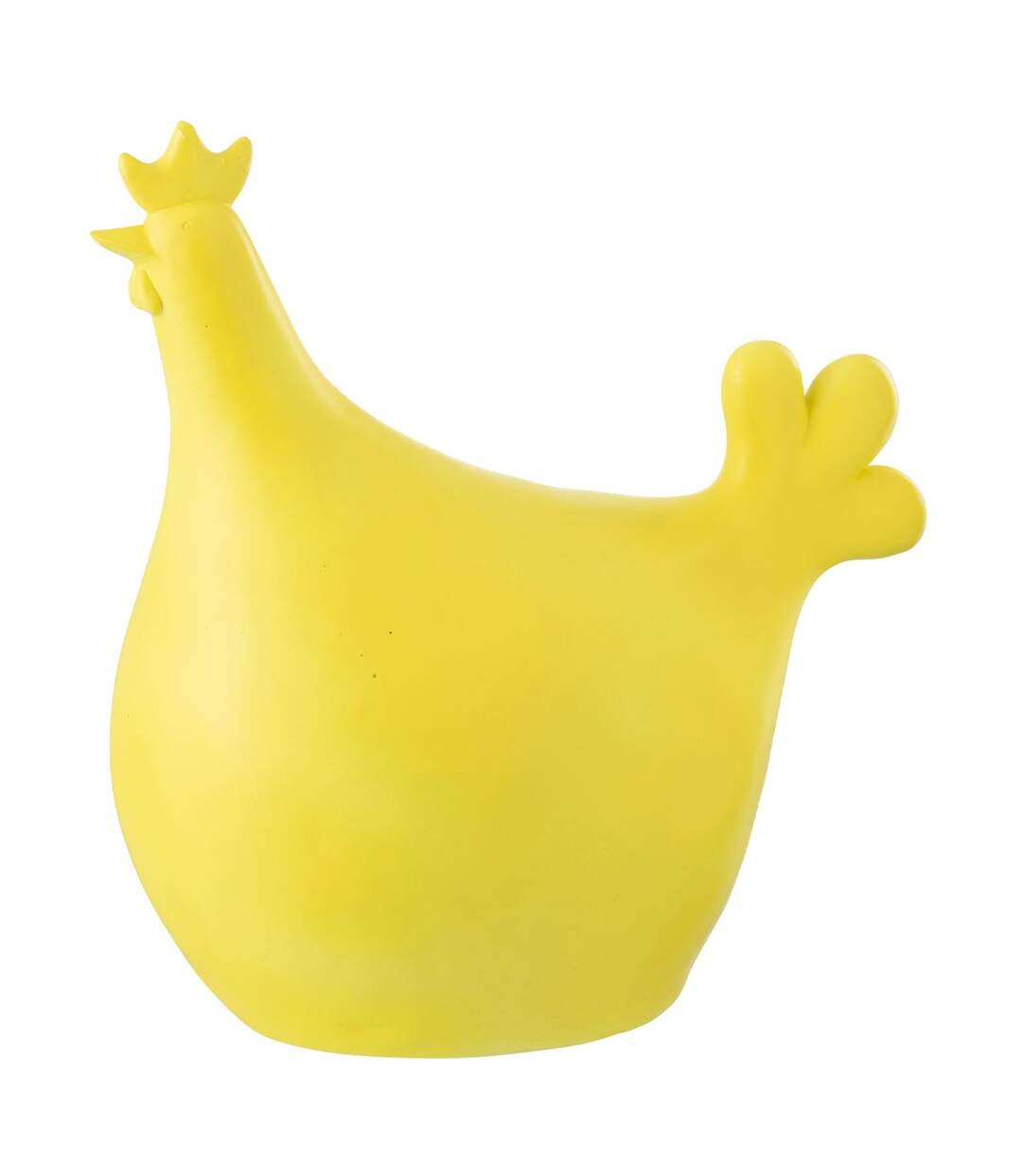 Statuette Coq Extérieur Alfredo 35cm Jaune-1