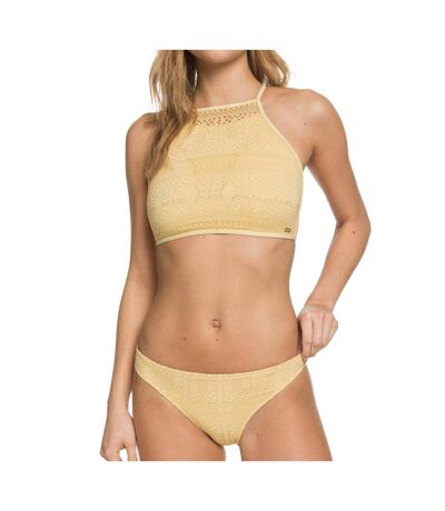 Maillot De Bain 2Pièces Jaune Femme Roxy Sweet Wildness - M