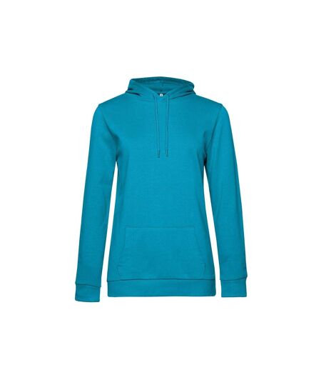B&c Womens/ladies Sweat À Capuche Hawaii Bleu BANDC