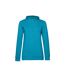 B&c Womens/ladies Sweat À Capuche Hawaii Bleu BANDC-1