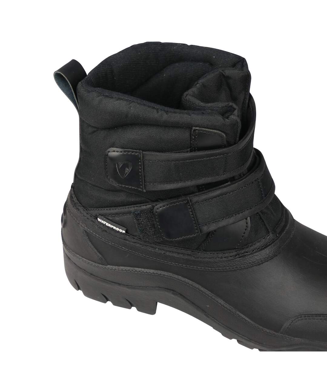 Womens/ladies Winster Winter Boots Black Hy-3