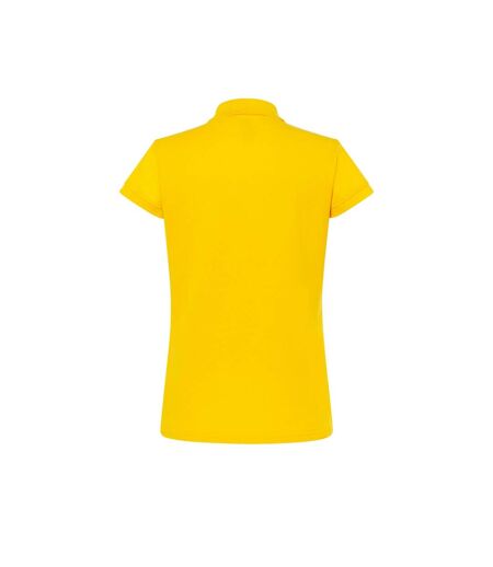 Polo Femme Jaune Or JHK
