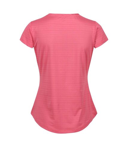 T-shirt limonite femme rose Regatta