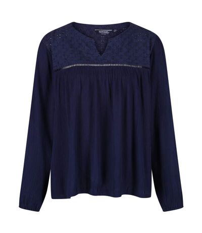 Regatta - Haut manches longues CALIXTA - Femme (Bleu marine) - UTRG5952