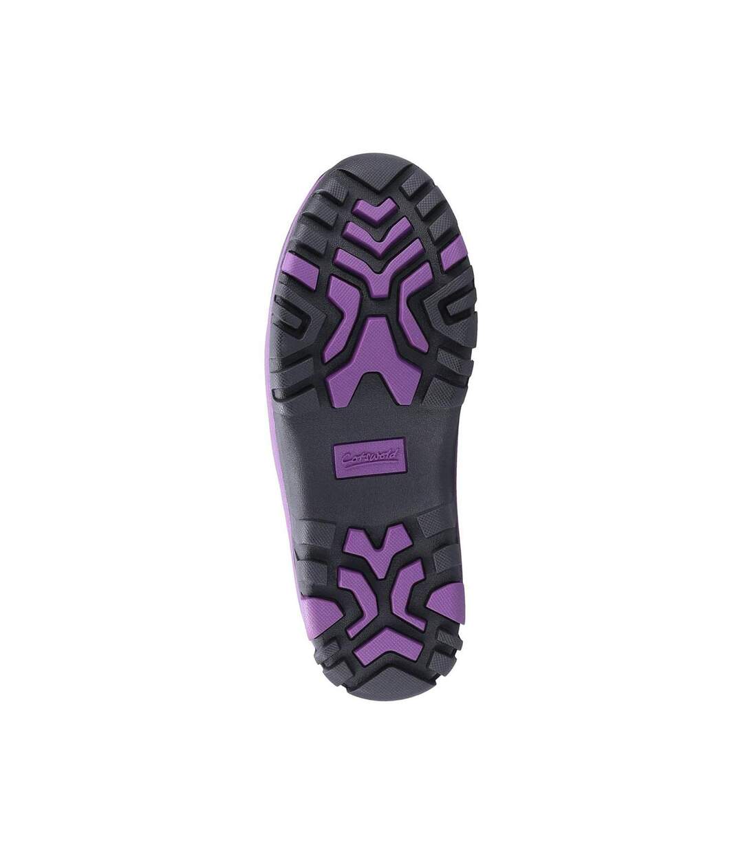 Womens/ladies Blaze Neoprene Wellington Boots Purple Cotswold-4