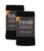 2 Pack Ladies Thermal Bottoms Leggings for Winter-2