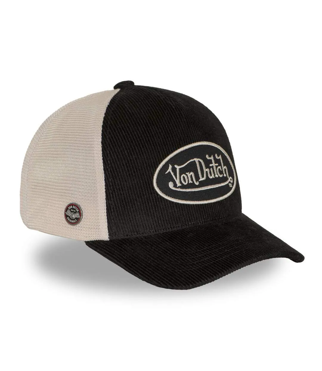 Casquette baseball premium filet en velours côtelé et patch LOFB50 Vondutch-4