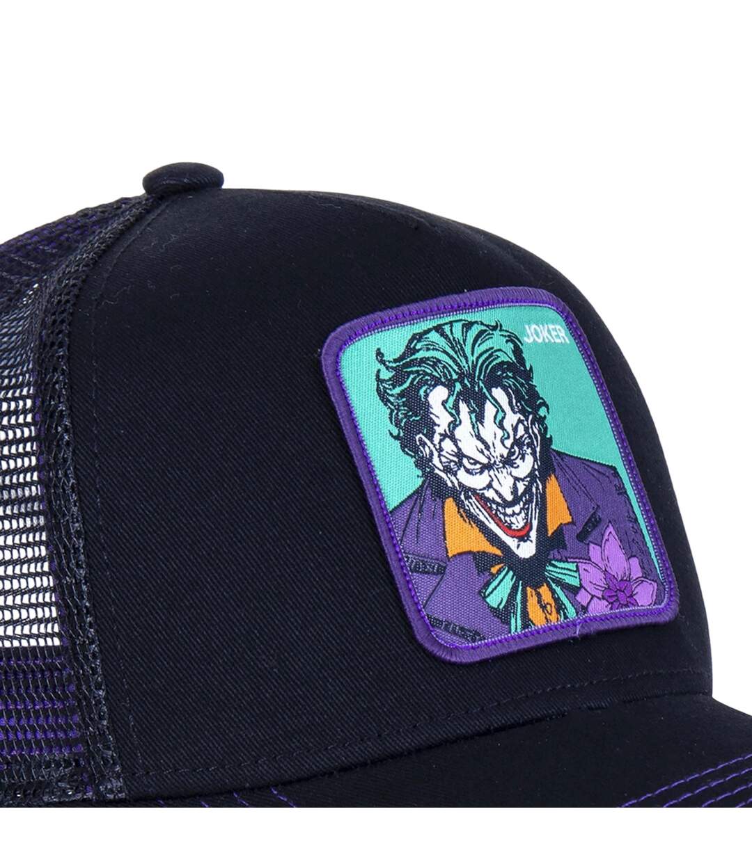 Mens The Joker Dc Comics Trucker Cap Black Capslab-4