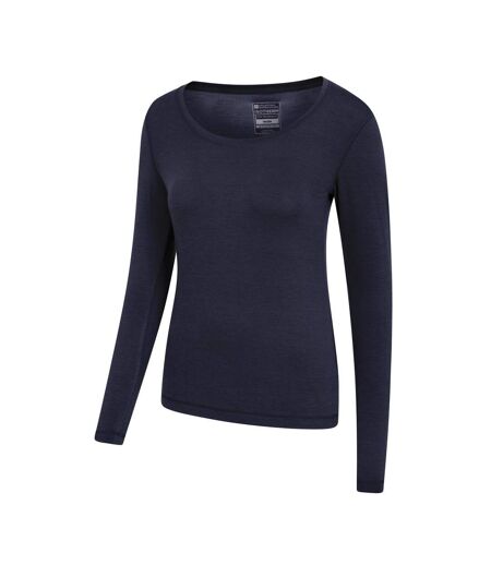 Haut Thermique Keep The Heat Femme Bleu Marine Mountain Warehouse