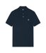 Mens Micro Argyle Polo Shirt Blue Lyle & Scott-2