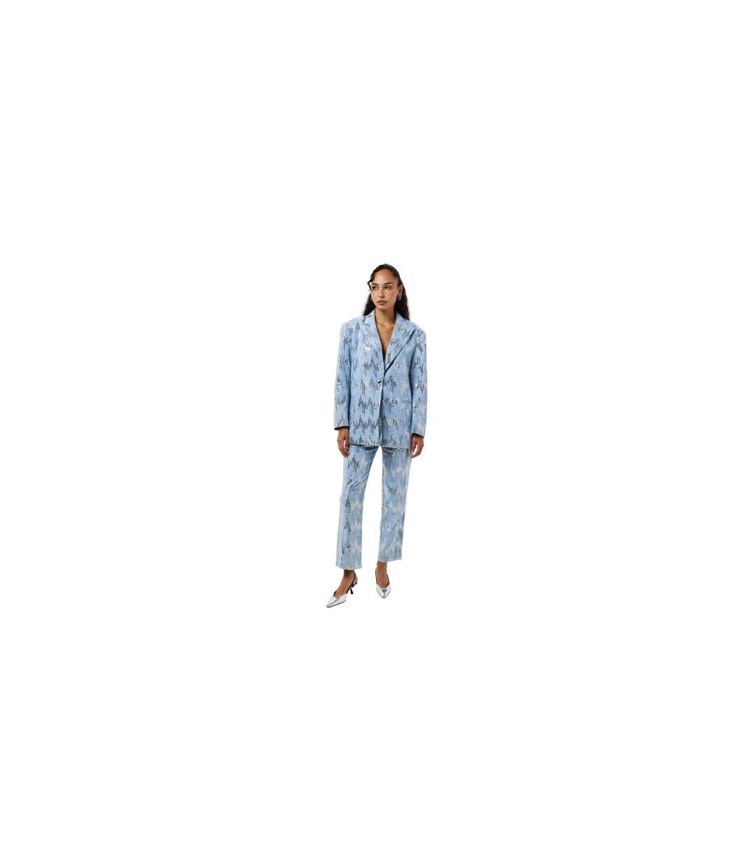 Jean Motif/style Embelli Femme Bleu AmyLynn-1