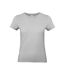 Womens/ladies #e190 T-shirt Pacific Grey B&C-1