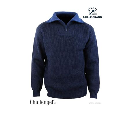 Pull camionneur col camionneur 30% laine PRIMO6