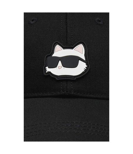 Casquette De Baseball  Femme Noir Karl Lagerfeld