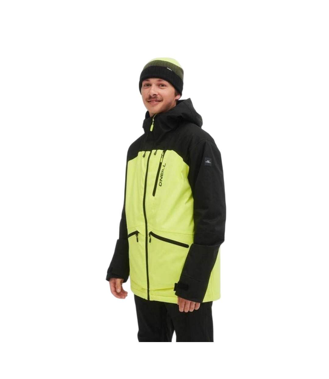 Blouson De Ski Discorder Homme Noir Vert O´Neill-2