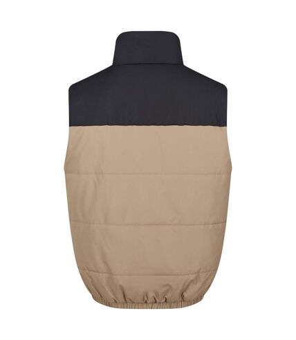 Regatta Mens Hawfinch Baffled Vest (Gold Sand/Black) - UTRG9019