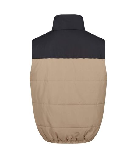 Regatta Mens Hawfinch Baffled Vest (Gold Sand/Black) - UTRG9019