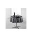 Nappe Ronde Imprimée Palacio 180cm Anthracite-1