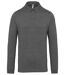 Polo jersey manches longues - Homme - K264 - gris heather