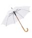 Parapluie Droit Ac Woodshaft 88 Cm X 105 Cm Blanc Fare-2