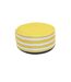 Pouf Gonflable Rayé Bain de Soleil 56cm Jaune