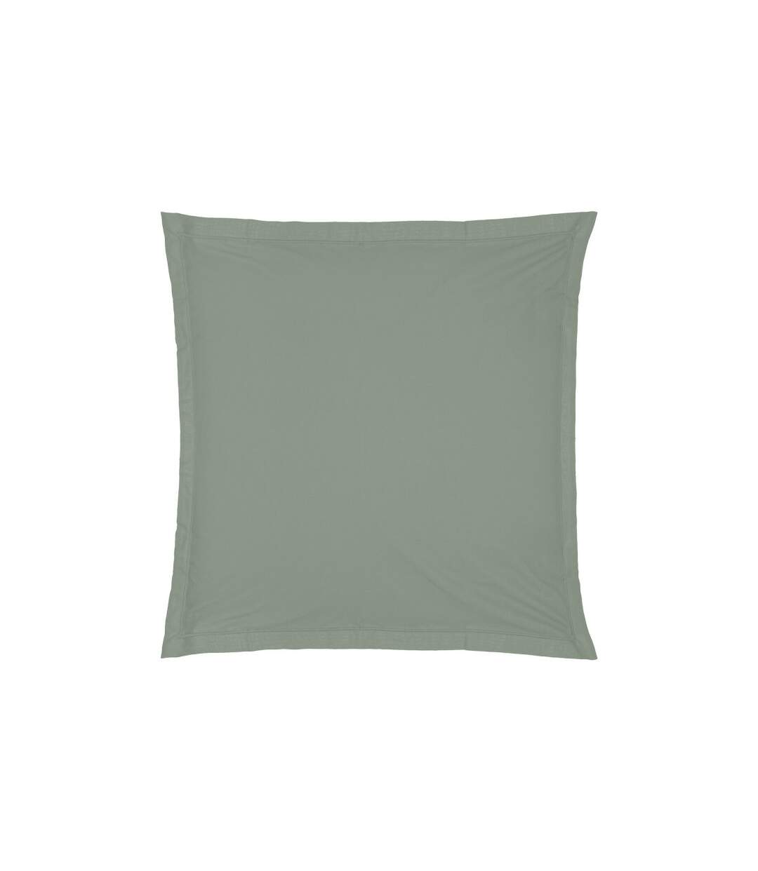 Taie d'Oreiller Percale 63x63cm Vert Tilleul-1