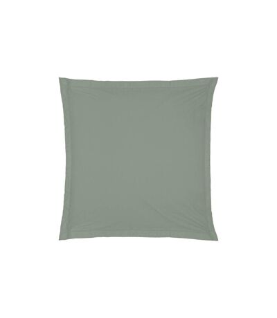 Taie d'Oreiller Percale 63x63cm Vert Tilleul