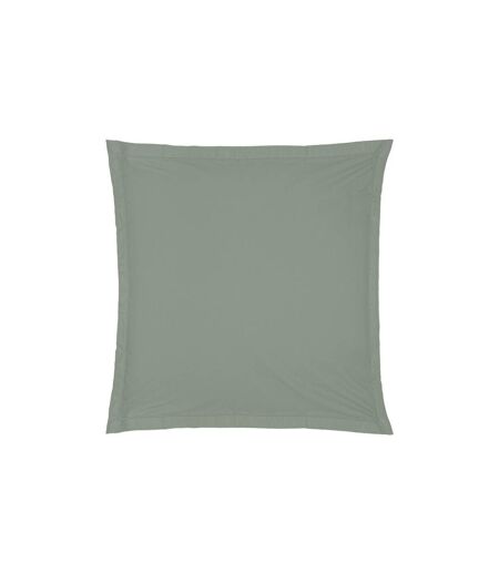 Taie d'Oreiller Percale 63x63cm Vert Tilleul