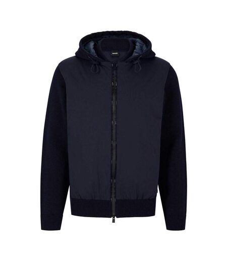 Mens Lucro_p Jacket Dark Blue Boss