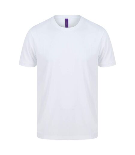 T-shirt hicool performance homme blanc Henbury