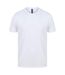 T-shirt hicool performance homme blanc Henbury-1